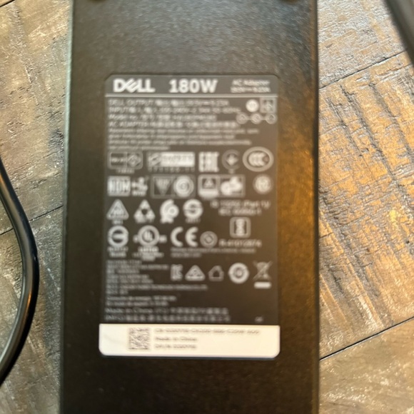 Dell AC Power Adapter 03XYYB 180W GENUINE Dell Product Laptop Office Computer - Picture 5 of 6